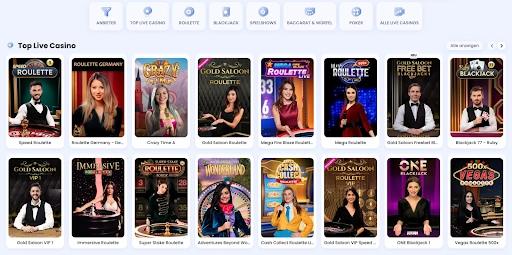 Spiele in Echtzeit mit professionellen Dealern im Live Casino bei CasinoLab CasinoLab Live Casino mit echten Dealern